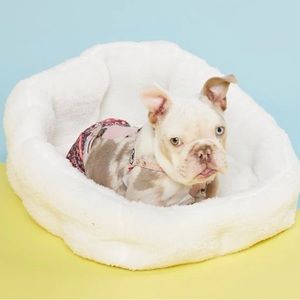 PAWD® LOUNGER | PET CRATE LUXURY BED - Small - White - NEVER USED!
